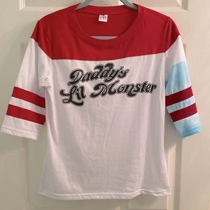 Harley Quinn  Daddy’s lil monster shirt